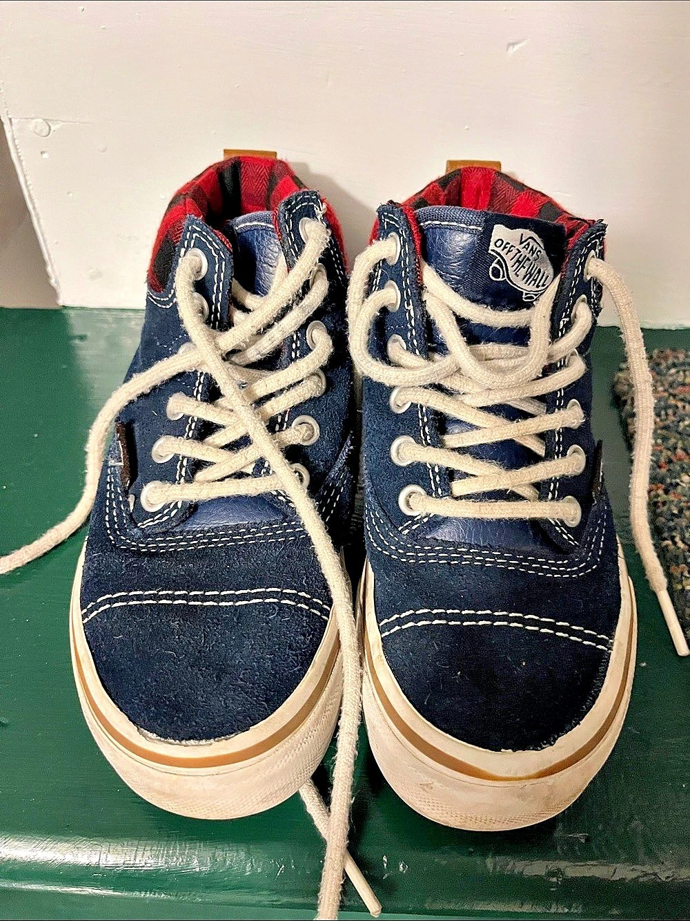 Vans Hi MTE Plaid High Top Sneakers Girls US 13 Unisex